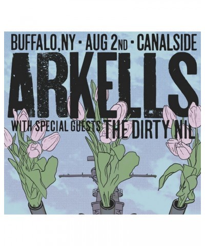 Arkells Buffalo Canalside Poster August 2 2019 $7.20 Decor