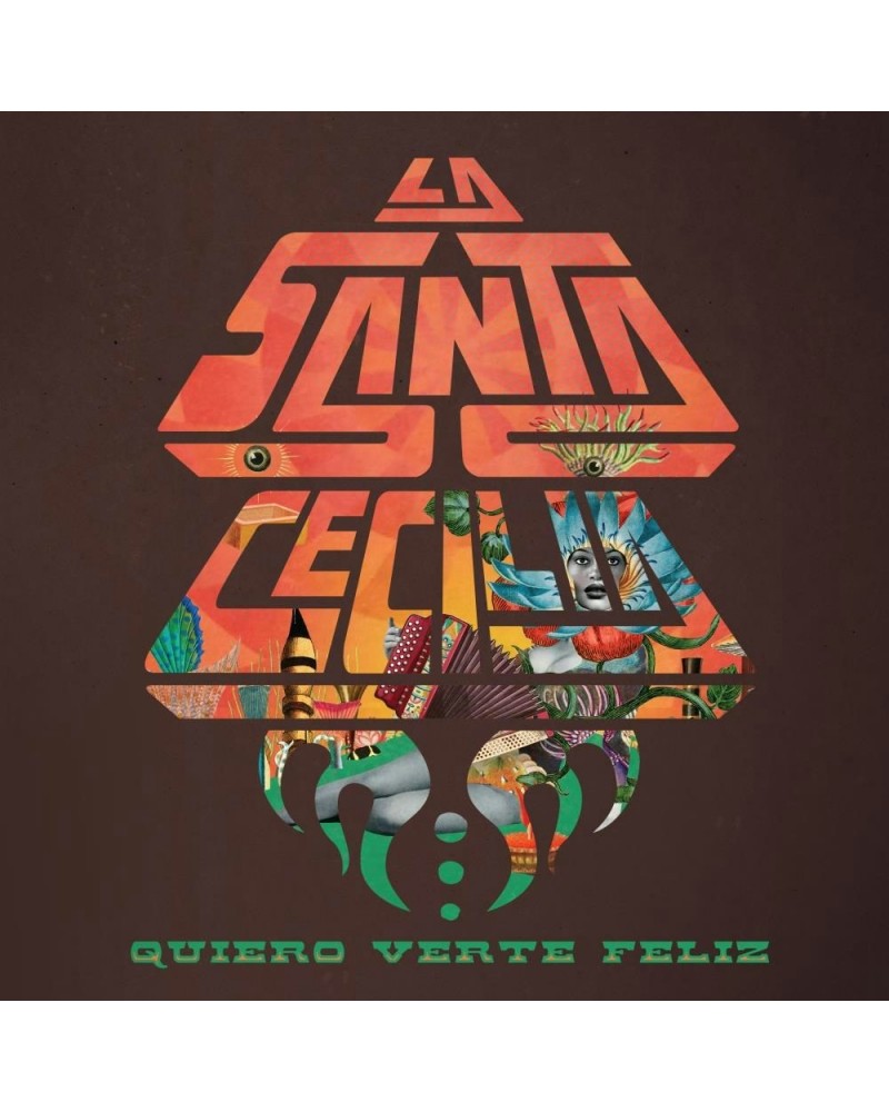 La Santa Cecilia Quiero Verte Feliz (LP) Vinyl Record $13.50 Vinyl