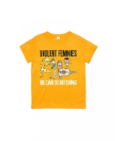 Violent Femmes We Can Do Anything Gold Kids Tee $6.19 Kids