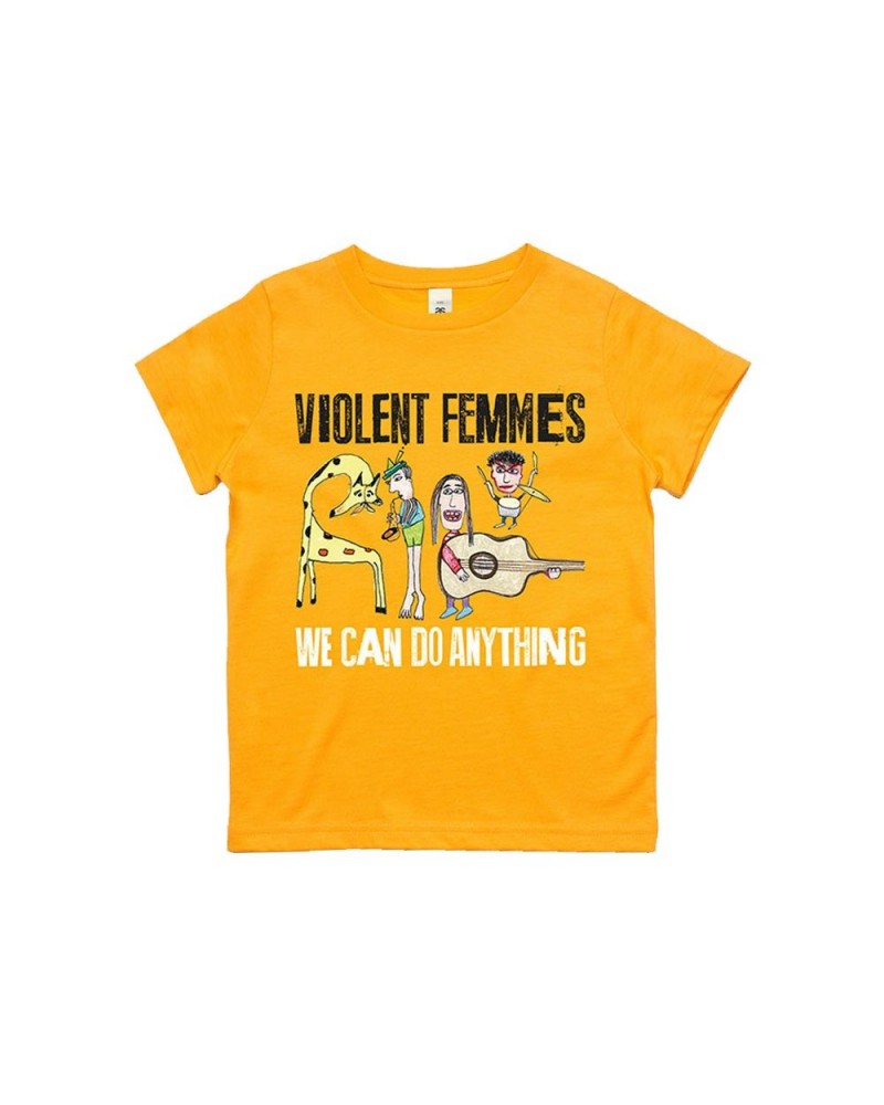 Violent Femmes We Can Do Anything Gold Kids Tee $6.19 Kids