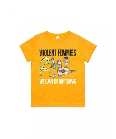 Violent Femmes We Can Do Anything Gold Kids Tee $6.19 Kids