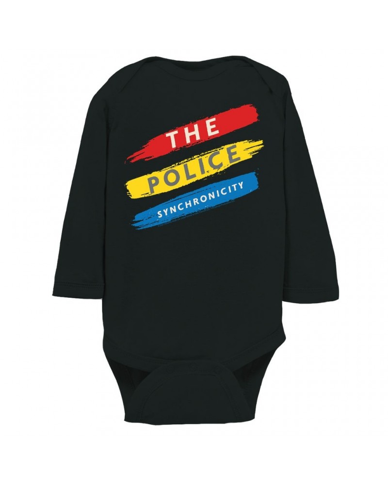 The Police Long Sleeve Bodysuit | Synchronicity In Color Bodysuit $9.86 Shirts