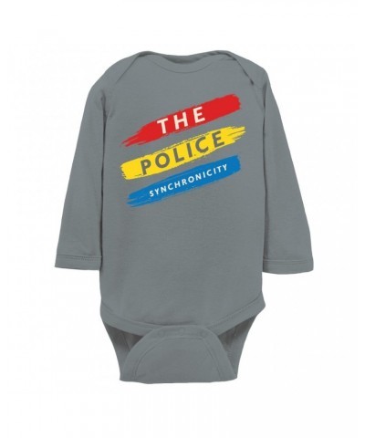 The Police Long Sleeve Bodysuit | Synchronicity In Color Bodysuit $9.86 Shirts