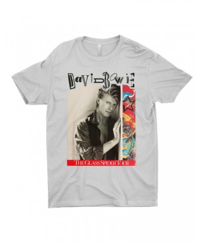 David Bowie T-Shirt | The Glass Spider Tour Poster Shirt $11.98 Shirts