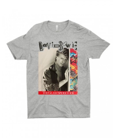 David Bowie T-Shirt | The Glass Spider Tour Poster Shirt $11.98 Shirts