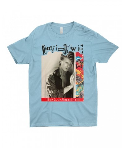 David Bowie T-Shirt | The Glass Spider Tour Poster Shirt $11.98 Shirts