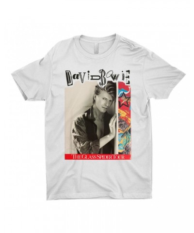 David Bowie T-Shirt | The Glass Spider Tour Poster Shirt $11.98 Shirts