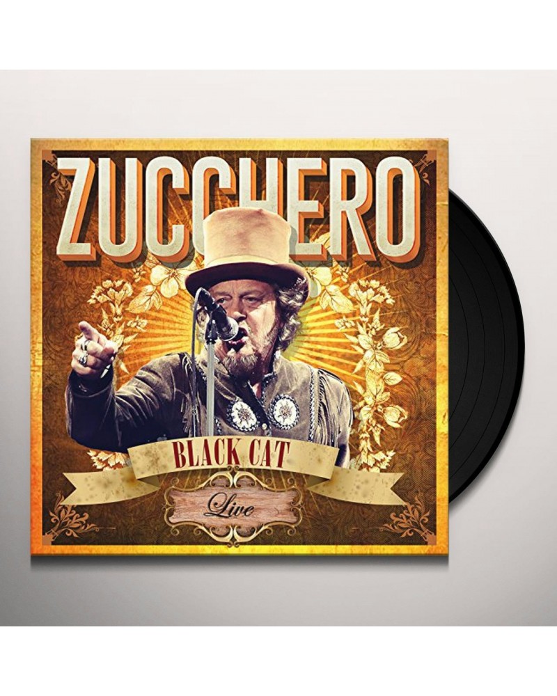 Zucchero BLACK CAT LIVE FROM ARENA DI VERONA Vinyl Record $10.44 Vinyl