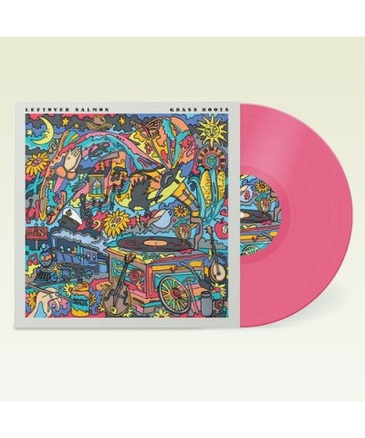 Leftover Salmon GRASS ROOTS - OPAQUE PINK Vinyl Record $6.80 Vinyl