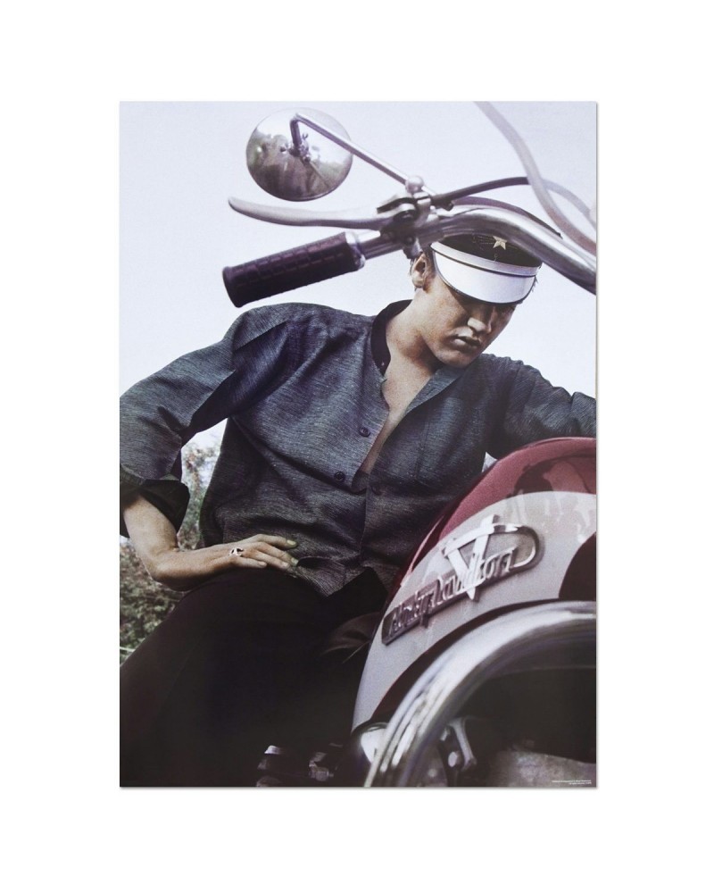 Elvis Presley Motorcycle Poster $2.30 Decor