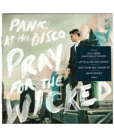 Panic! At The Disco PRAY FOR THE WICKED CD $6.20 CD