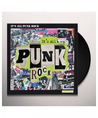 Mal-One IT'S ALL PUNK ROCK (LP/7INCH) Vinyl Record $9.57 Vinyl