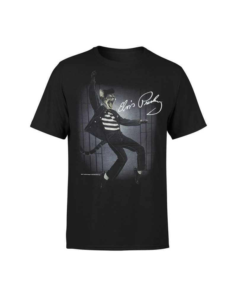 Elvis Presley Jailhouse Cat T-shirt $3.82 Shirts